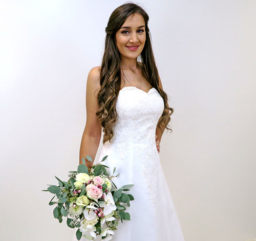 Brautkleid Adea - Hochzeitskleid A-Linie
